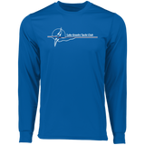 LGYC white logo Arianna Redesign 788 Long Sleeve Moisture-Wicking Tee