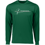 LGYC white logo Arianna Redesign 788 Long Sleeve Moisture-Wicking Tee