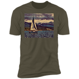 Sailboat Premium Short Sleeve T-Shirt
