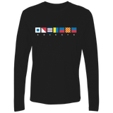 Sockeye Flags Wht NL3601 Men's Premium LS