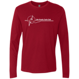 LGYC white logo Men's Premium Long Sleeve T