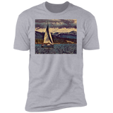 Sailboat Premium Short Sleeve T-Shirt