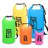 Waterproof Dry Bag, assorted sizes and colors